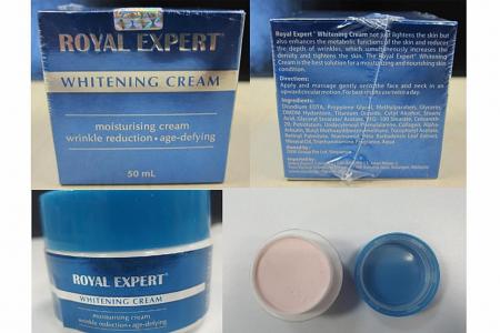 HSA: High levels of mercury in Royal Expert Whitening Cream