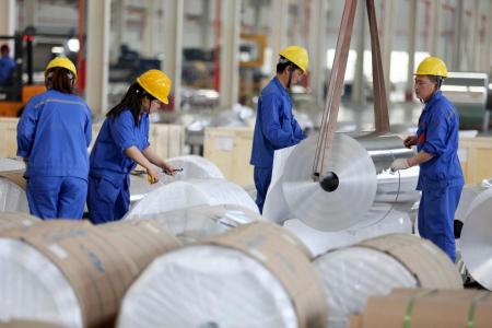 China's manufacturing steady