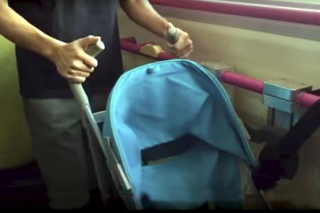  A restraint system for strollers will be tested on public buses