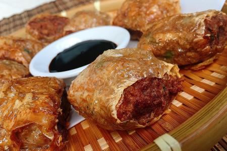 Hed Chef: Yam meat rolls (ngoh hiang)