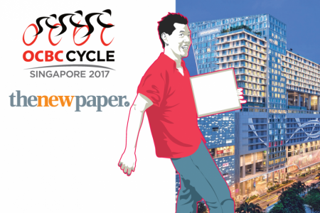 Sign up and pose to win at OCBC Cycle 2017 launch event