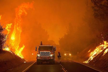 California hit by widespread wildfires amid heatwave