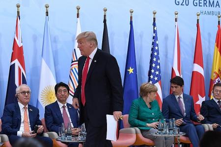 US leader Donald Trump an isolated figure on world stage