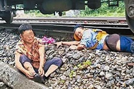 Train conductor loses leg saving elderly woman