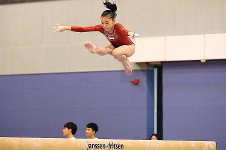 Age is no barrier for gymnast Nydia