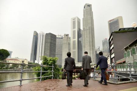 Singapore barely avoids technical recession