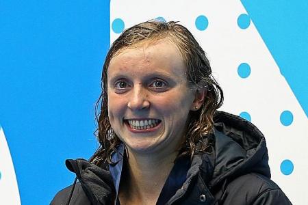 Ledecky set to become first woman to win 12 golds at Worlds