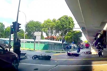  Bus driver suspended after ramming bikers 