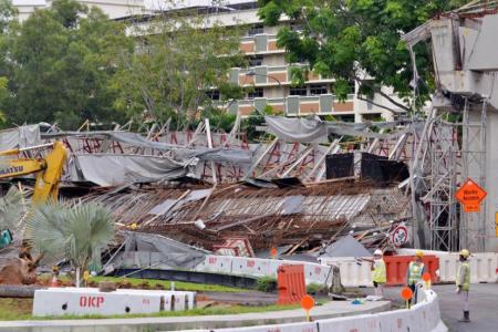 Manpower Minister: Collapse of viaduct section due to &#039;human lapse&#039;