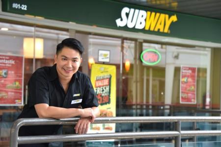 From CNA presenter to owner of a Subway franchise outlet