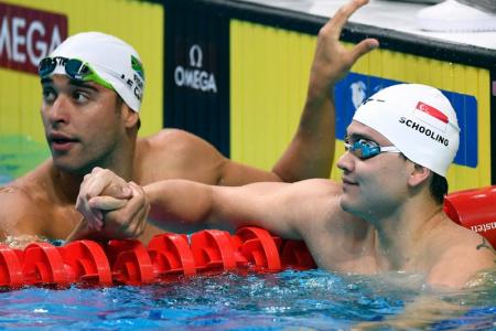 Worlds: Schooling makes 100m fly semi-finals, but Quah misses out again