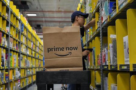 Amazon sales soar as profits fall in expansion push