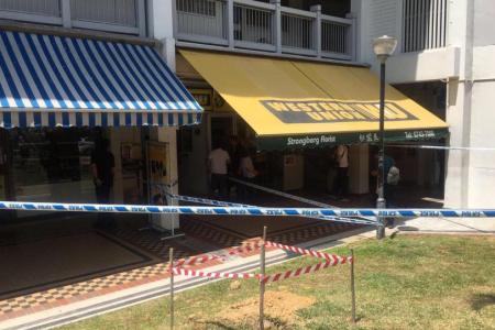 JUST IN: Armed robber still at large at Ubi Avenue