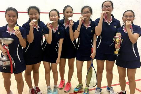 MGS win first girls&#039; C Div squash title in seven years