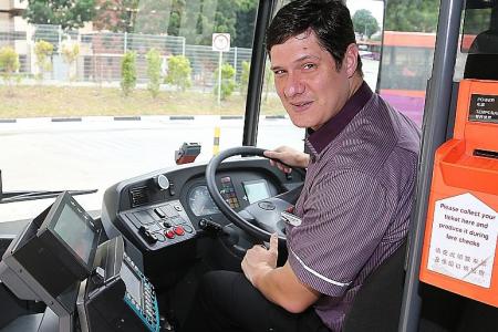 SBS Transit gets its first Caucasian bus captain