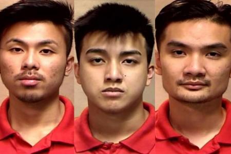 Trio jailed 5½ -6½ years with caning for aggravated molest