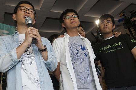 Hong Kong student activists jailed