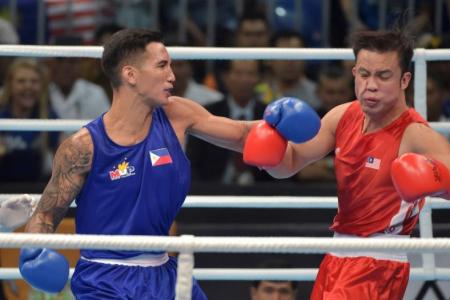 Filipino-British boxer wins gold in 21 seconds