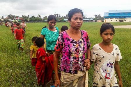 Over 6,000 flee as violence escalates in Rakhine