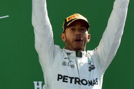 Hamilton usurps Vettel's top spot