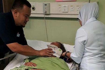 Singaporean biker hit by car while returning from daughter&#039;s wedding in Malacca