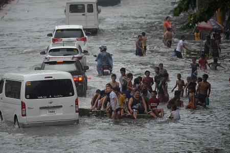 4 dead, 6 missing after major storm hits Manila