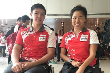 Looking to do Singapore proud at Asean Para Games
