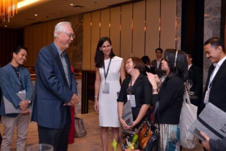 ESM Goh to young leaders: Be grateful and be ready to serve