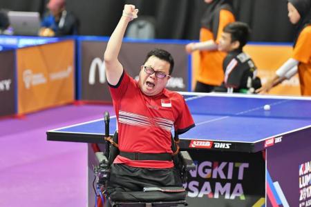 Para star Chee overcomes odds to win gold