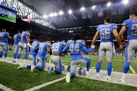 Protests grip NFL as Trump urges boycott