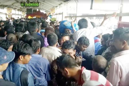 Dozens killed in rush hour stampede at Mumbai train station