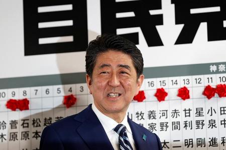 Abe vows to &#039;deal firmly&#039; with N. Korea