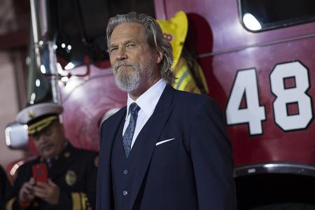 Jeff Bridges feels the heat - on and off screen
