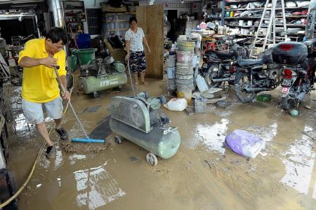 Nearly 6,000 evacuated in Penang floods