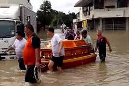 Nearly 6,000 evacuated in Penang floods