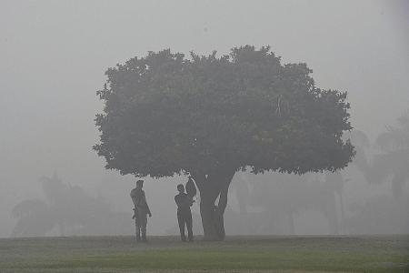 Hazardous smog chokes New Delhi
