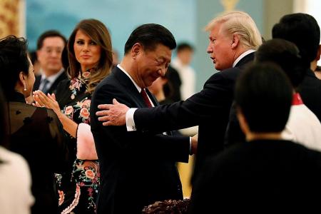 Trump gushes, Xi grins in US-China lovefest
