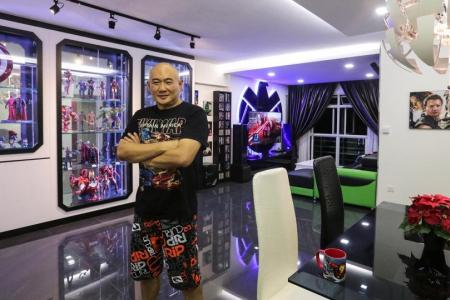 He spends $70,000 on home fit for superheroes