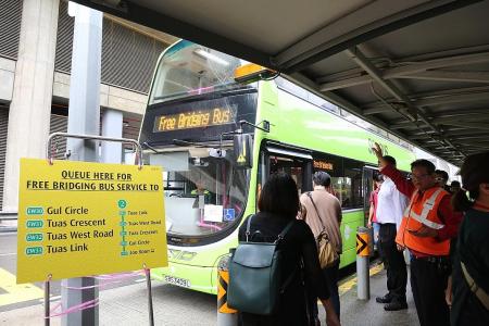 Alternative travel plans in place after Joo Koon collision