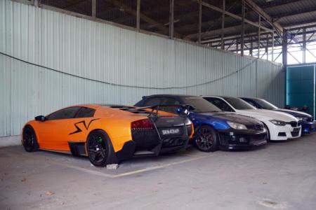 Two sports cars forfeited over illegal Seletar race