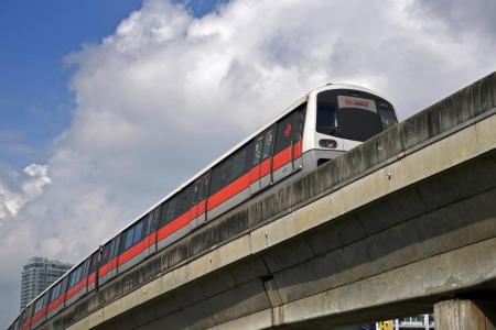 SMRT: Lightning struck trackside equipment, not train