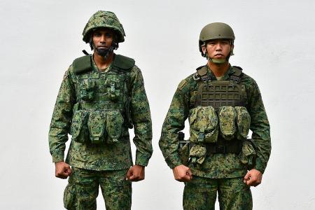 New load-bearing vest for SAF soldiers