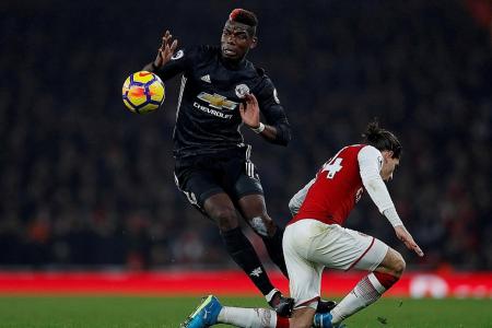 Dismissed Pogba furious with Koscielny reaction to red card