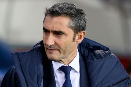 Barca coach Valverde vows to stick to attacking football
