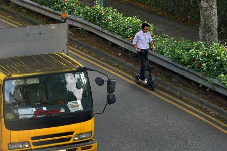 40 e-scooterists caught riding on roads every month 