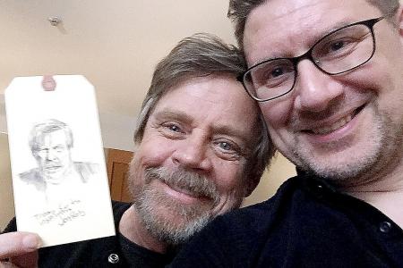Mark Hamill asked for my &#039;autograph&#039;