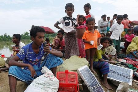 For Rohingya refugees, solar panels can be life savers