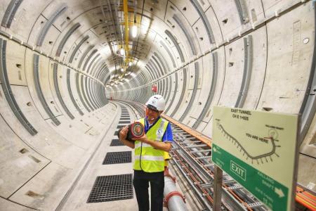 Deepest tunnel system to ensure power supply to Singapore