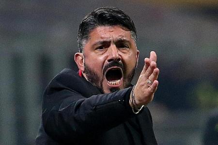 Milan coach Gattuso’s job on the line: Reports