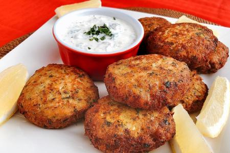 Hed Chef: Pan-fried crab cakes